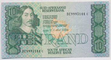 Dél-Afrika 1990-1993. 10R T:I,I- South Africa 1990-1993. 10 Rand C:UNC,AU Krause 120