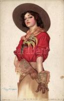 Cow-girl Rodeo-woman