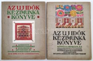 Az Új idők kézimunka könyve 3 kötete, számos érdekességgel, vászonkötésben, jó állapotban