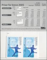 200 éve született August Bournonville bélyegfüzet, August Bournonville's birth anniversary  stamp-booklet
