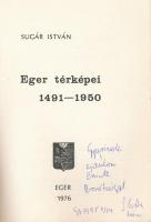 Sugár István: Eger térképei 1491-1950. Eger, 1976, Eger Város Tanács VB Műszaki Osztálya, (Verseghy ...