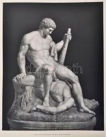 Wagner János: A képzőművészet remekei. 1-4. köt. Bp. - Eperjes, 1884, Divald Károly. Kopott gerincű,...