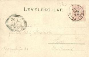 1898 Tátra, Csorba tó, fogaskerekű vasút, fürdő / Bad Csorba am See / Strbské Pleso / spa, lake, fun...