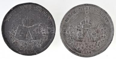 Ausztria 1854. "Ferenc József császár és Erzsébet bajor hercegnő házasságkötésének emlékére&quo...