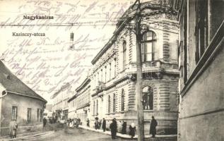 Nagykanizsa, Kazinczy utca. Armuth Sándor kiadása (EK)