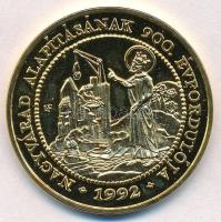 Lebó Ferenc (1960-) 1992. "László király szentté avatásának 800. évfordulója / Nagyvárad alapít...