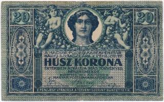 1919. augusztus 9. 20K T:III- ragasztás
Adamo K20