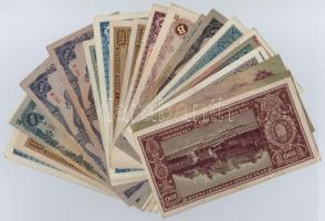 37db-os vegyes magyar pengő bankjegy tétel T:I--III