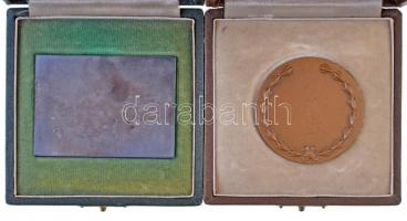 Iván István (1905-1968) ~1960. "Magyar Bélyeggyűjtők Országos Szövetsége" ezüstözött Br em...