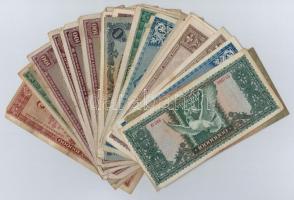 30db-os vegyes magyar pengő bankjegy tétel T:III,III-
