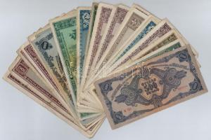 30db-os vegyes magyar pengő bankjegy tétel T:III,III-