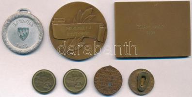 Iván István (1905-1968) ~1960. "Magyar Bélyeggyűjtők Országos Szövetsége" Br emlékplakett ...