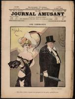 1904 Journal Amusant No. 247, journal humoristique - francia nyelvű vicclap, illusztrációkkal, 16p / French humor magazine