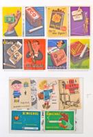 Érdekes vegyes külföldi gyufacímke gyűjtemény albumban