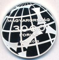 2013. 3000Ft Ag "FIFA Világbajnokság Brazília 2014" tanúsítvánnyal, eredeti tokban T:PP