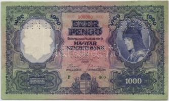 1927. 1000P "00"-ás. "Minta" T:II RR!!