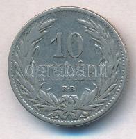 1895KB 10f Ni "KIRÁLYI" "L" betűje verethibás T:2,2-
