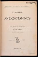Tóth Béla: A magyar anekdotakincs. IV. kötet. Theasaurus Anecdoton Hungarorum. Mühlbeck Károly rajza...