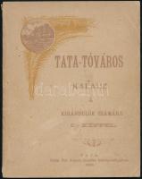 Tata-Tóváros írásban és képben. Kalauz a kirándulók számára. Tata, 1888, Özv. Kopasz Józsefné. Kiadói illusztrált papírkötés, gazdag fekete-fehér képanyaggal illusztrálva, a 24-es képtábla szakadt.