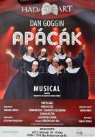 2015 Dan Goggin: Apácák musical plakátja, 42x29 cm