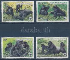 1985 WWF: Gorilla sor Mi 1292-1295