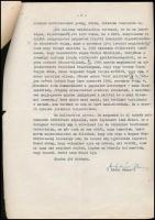 VÉDÉS ALATT! 1961 Kádár János (1912-1989) személyes, rendkívül dühös hangú, saját kézzel aláírt leve...