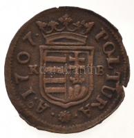 1707K-B Rézpoltúra "II. Rákóczi Ferenc" (2,35g) T:2,2- ph.
Hungary 1707. Poltura "Fr...