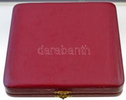 Strobl Alajos (1856-1926) 1905. "Hauszmann Alajos - műépítész, tanár" ezüstözött Br emléké...