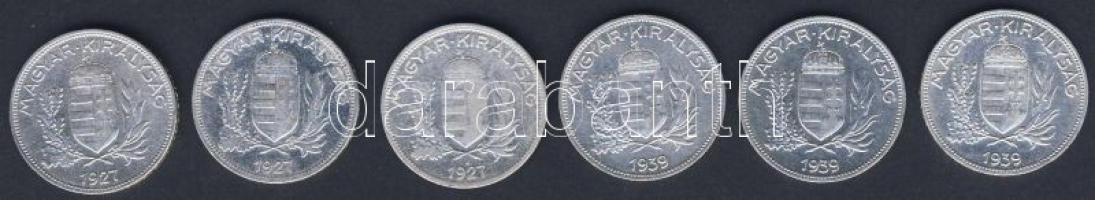 1927. 1P Ag(3x) T:2/3,3+ + 1939. 1P Ag(3x) T:2,2/3+
