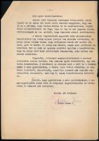 1962 Kádár János (1912-1989) személyes  hangú, saját kézzel aláírt levele Vas Zoltán (1903-1983) író...