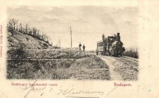Budapest XII. Svábhegyi fogaskerekű vasút. Divald Károly kiadása