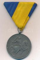 1941. Délvidéki Emlékérem cink emlékérem mellszalaggal. Szign.: BERÁN L. T:2 Hungary 1941. Commemorative Medal for the Return of Southern Hungary zinc medal ribbon. Sign.:BERÁN L. C:XF NMK 429.