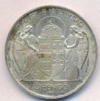 1939. 5P Ag "Horthy balra" T:2 ph. 
Adamo P8.2