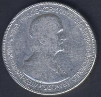 1930. 5P Ag "Horthy jobbra" T:3