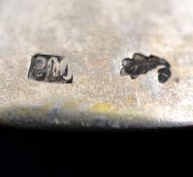 2 db jelzett ezüst teás-kanál 62g / Silver spoons