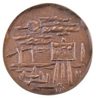 Borsos Miklós (1906-1990) 1958. "Tornyai János 1869-1936" Br emlékplakett (98mm) T:2