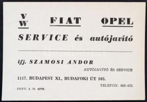 cca 1930-1953 ifj. Szamosi Andor autójavító szerviztulajdonos, motorversenyző fotóhagyatéka, 126 db ...