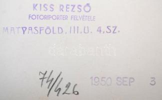 cca 1930-1953 ifj. Szamosi Andor autójavító szerviztulajdonos, motorversenyző fotóhagyatéka, 126 db ...