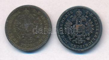 Ausztria 1858A 5/10kr Cu +  1881. 5/10kr Cu T:2
Austria 1858A 5/10 Kreuzer + 1881. 5/10 Kreuzer Cu ...