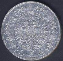 Ausztria 1900. 5K Ag T:3/3+