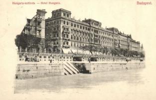 Budapest V. Grand Hotel Hungaria Nagyszálloda. Divald Károly kiadása