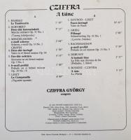 Cziffra György (1921-1994) zongorista által dedikált bakelitlemez