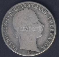 Ausztria/magyar verdejel 1858B 1Fl Ag T:4