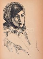 Zweig, Arnold: Das ostjüdische Antlitz. Zu fünfzig Steinzeichnungen von Hermann Struck. Berlin, 1920...