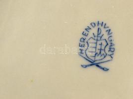 Herendi Viktória mintás hamutál. Hibátlan, kézzel festett, jelzett. / Herend chinaware ashtray 15x12...
