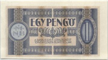 1938. 1P (2x) egymásutáni sorozatszámokkal T:I