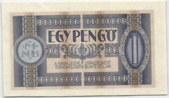 1938. 1P (2x) egymásutáni sorozatszámokkal T:I