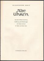 Horst Landrock: Alte Uhren. Leipzig, 1971, Prisma. Kiadói kartonált papírkötés, fekete-fehér képekke...