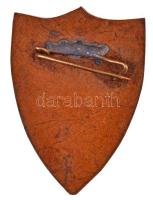 DN "V.P.G 1869 (Veres Pálné Gimnázium)" zománcozott Br jelvény (26x36mm) T:2