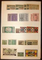 Ausztria 1920-as évek eleje 340db szükségpénz duplákkal + Német Birodalom 40db T:I(jelentős része) I...